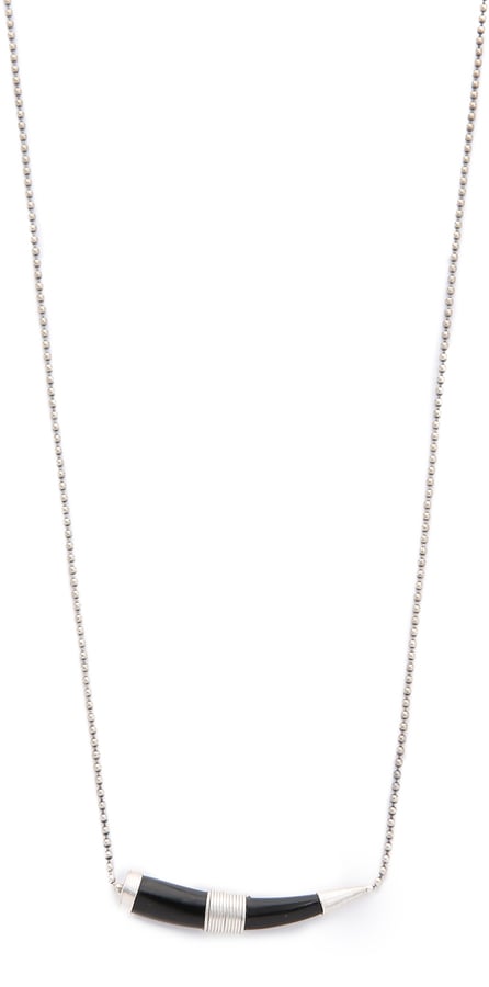 Chan Luu Horn Necklace ($135) | Good Luck Jewelry | POPSUGAR Fashion ...