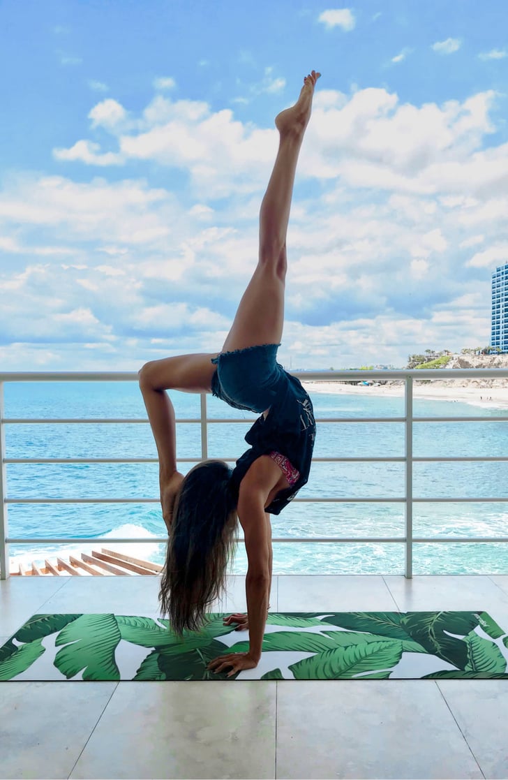 Yoga Zeal Banana Leaf Print Yoga Mat Gifts For People With Anxiety