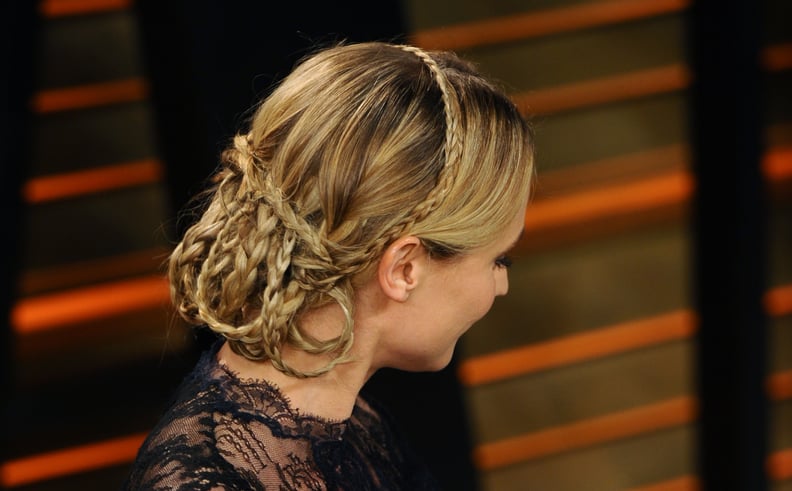 Diane Kruger's Braided 'Do From the Back