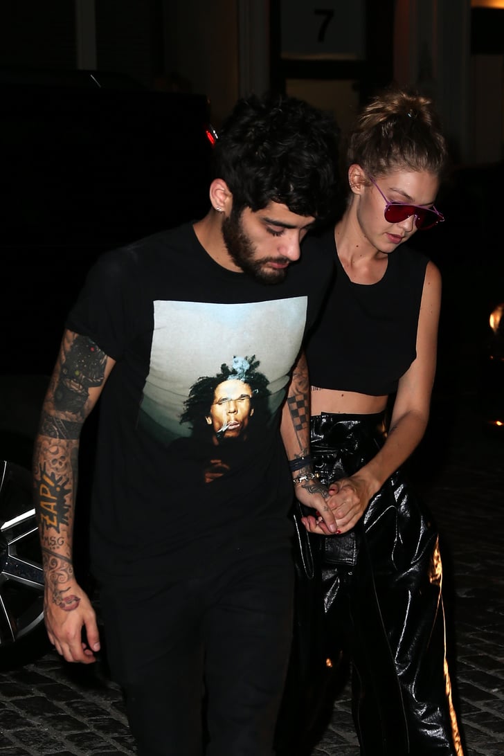 Taylor Swift, Gigi Hadid, and Zayn Malik Out in NYC 2016 | POPSUGAR ...