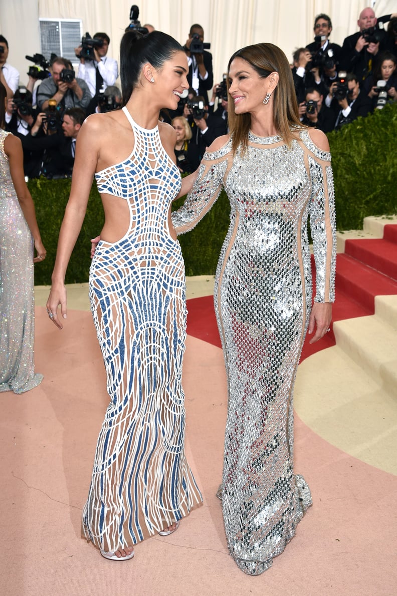 Kendall Jenner and Cindy Crawford — 2016