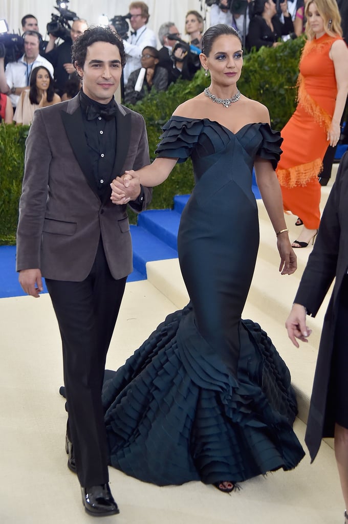 Zac Posen and Katie Holmes — 2017