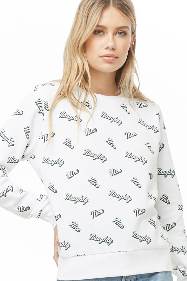 Naughty Graphic Sweatshirt