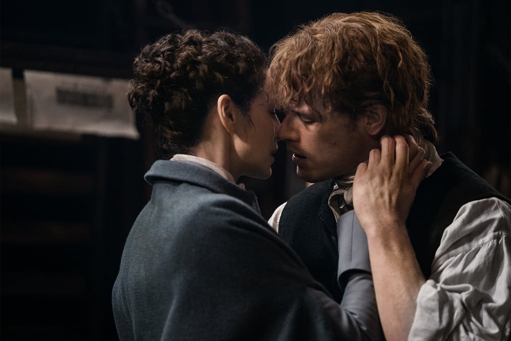 Jamie and Claire's Reunion on Outlander Photos