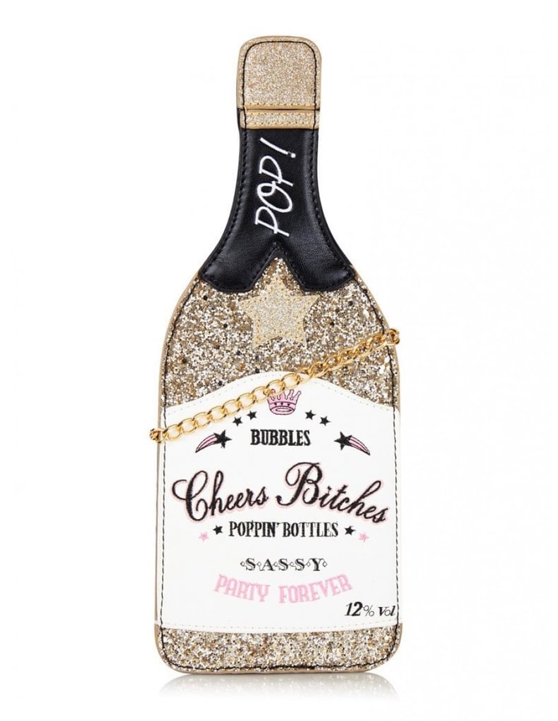 Cheers B*tches Champagne Cross Body Bag ($50)