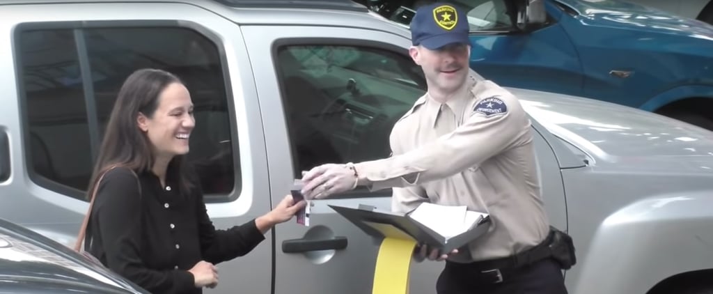 Adam Levine Dressed as an Evil Parking Officer and Pranked Innocent Drivers in LA