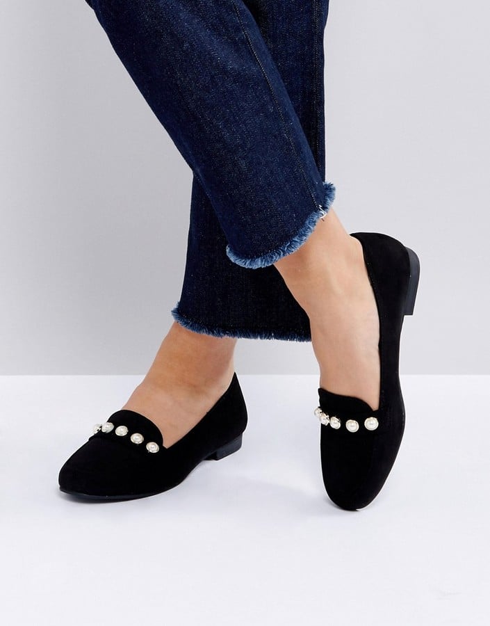 loafers with pearls