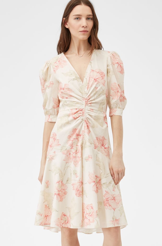 La Vie Peonies Poplin Dress