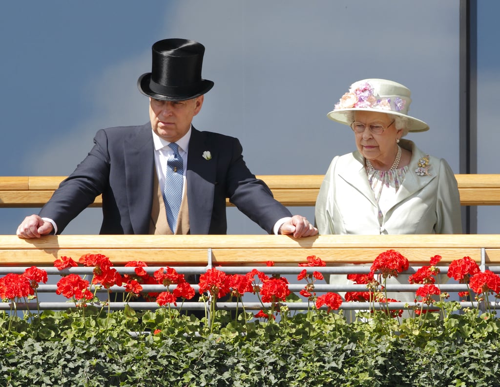 Prince Andrew, the Queen, 2014