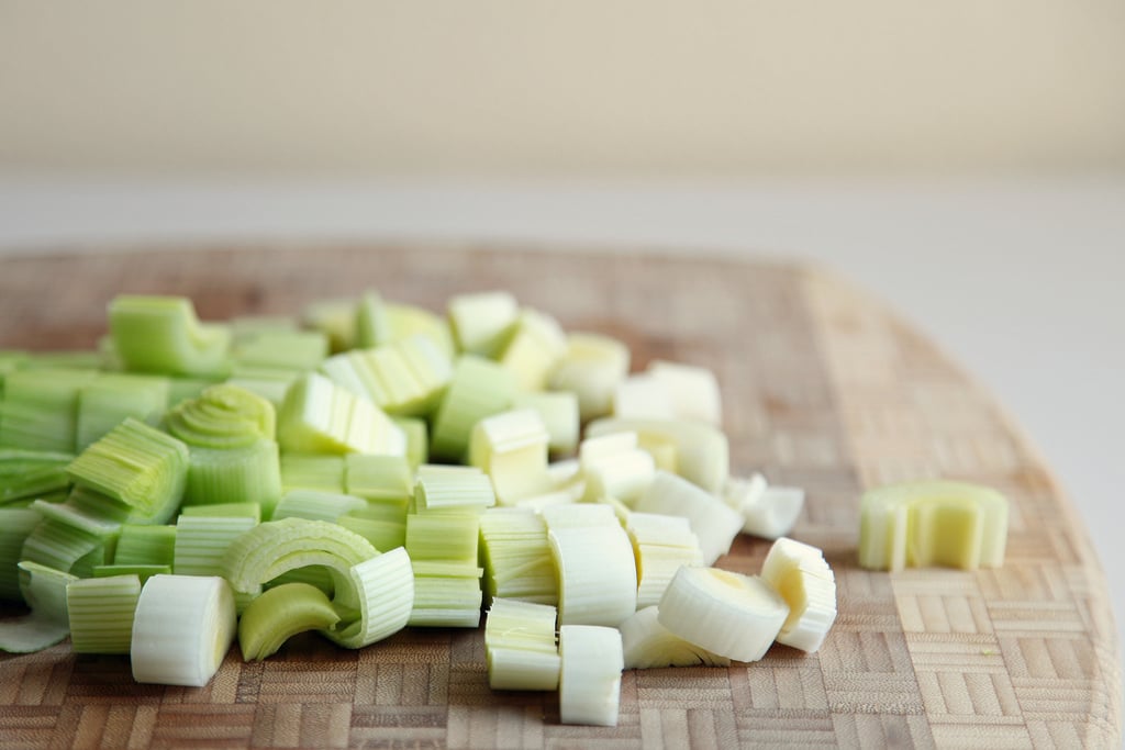 Preparing Leeks