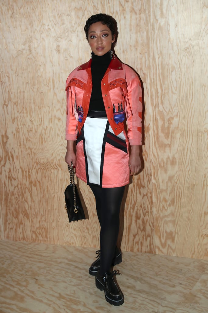 Ruth Negga at the Louis Vuitton Paris Fashion Week Show
