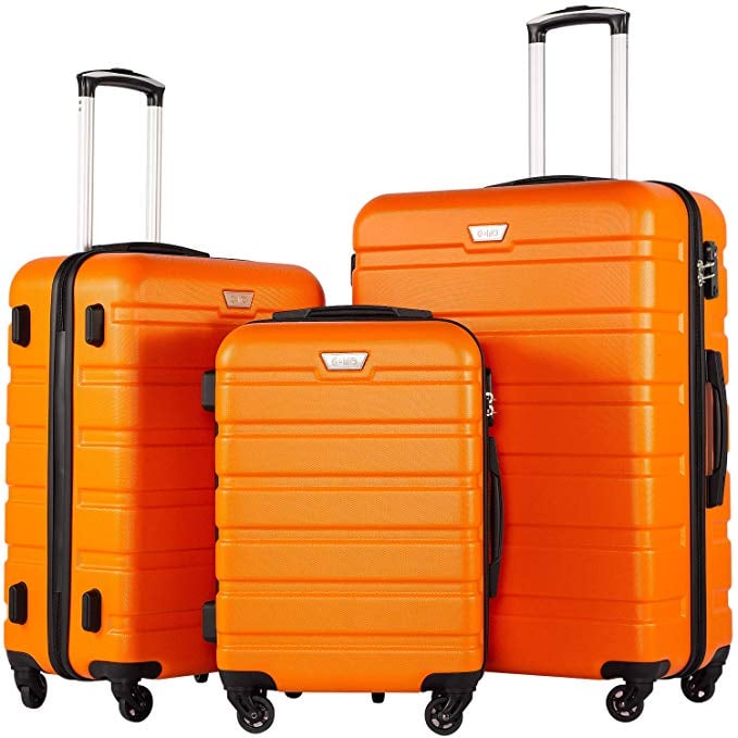 Coolife Luggage 3 Piece Set