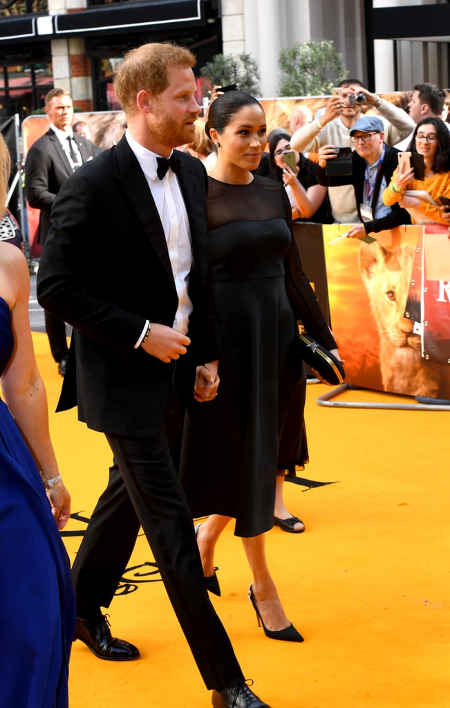 Meghan Markle Prince Harry Lion King Premiere Pictures 2019