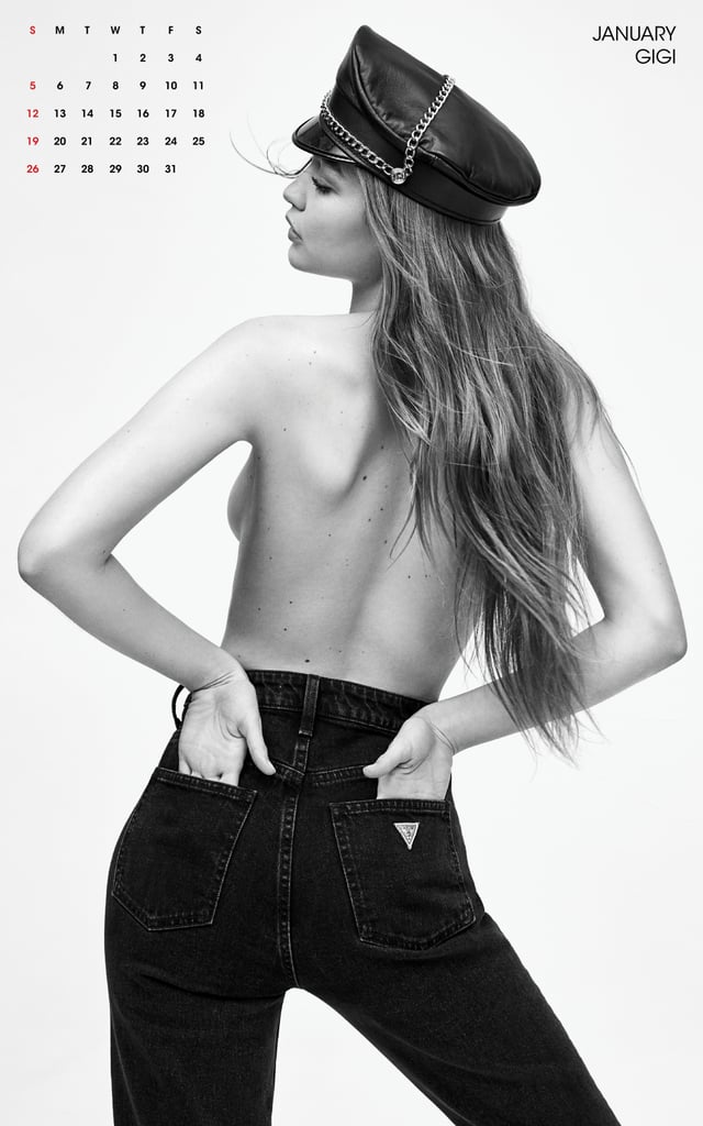 January: Gigi Hadid
