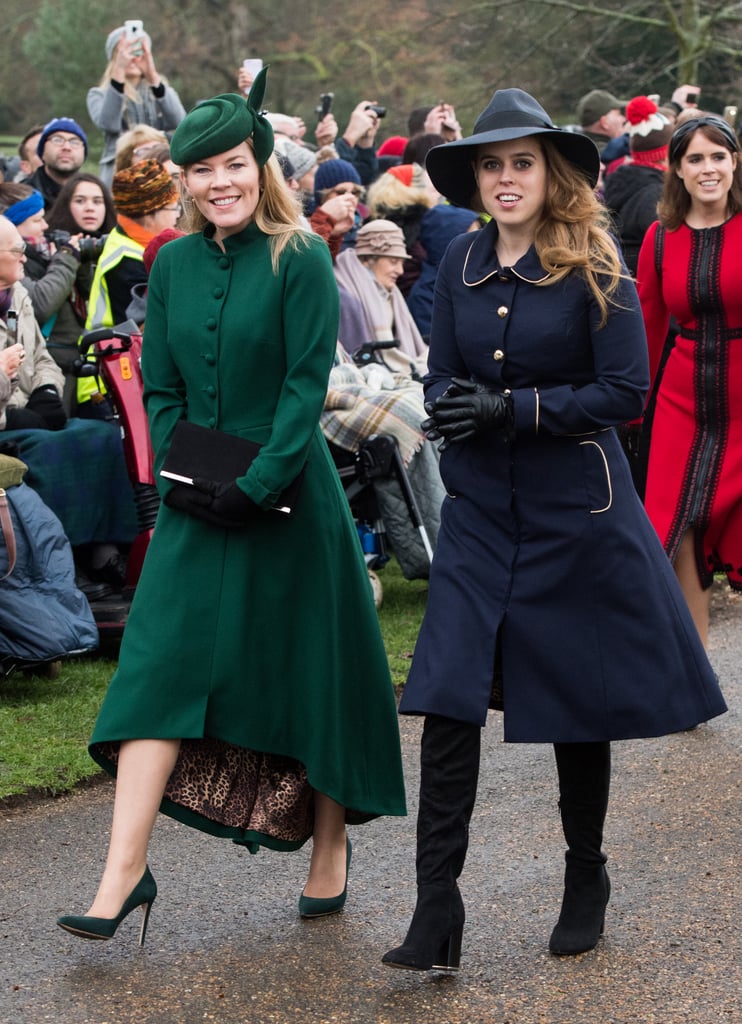 Autumn Phillips on Christmas Day 2018