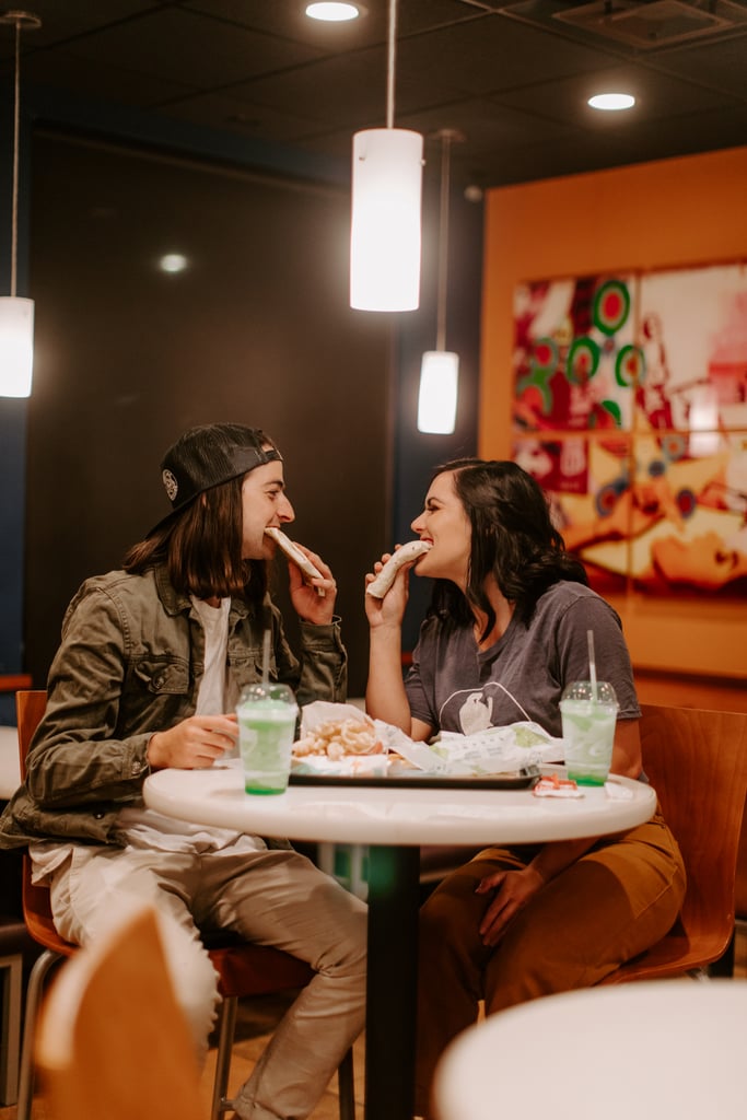Couple Takes Engagement Photos At Taco Bell Popsugar Love And Sex Photo 6 
