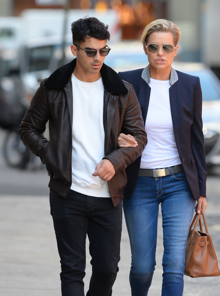 Joe Jonas and Yolanda Foster Out in NYC Pictures