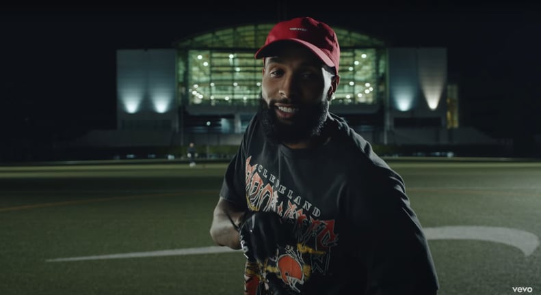 Odell Beckham Jr. in the "Laugh Now Cry Later" Music Video