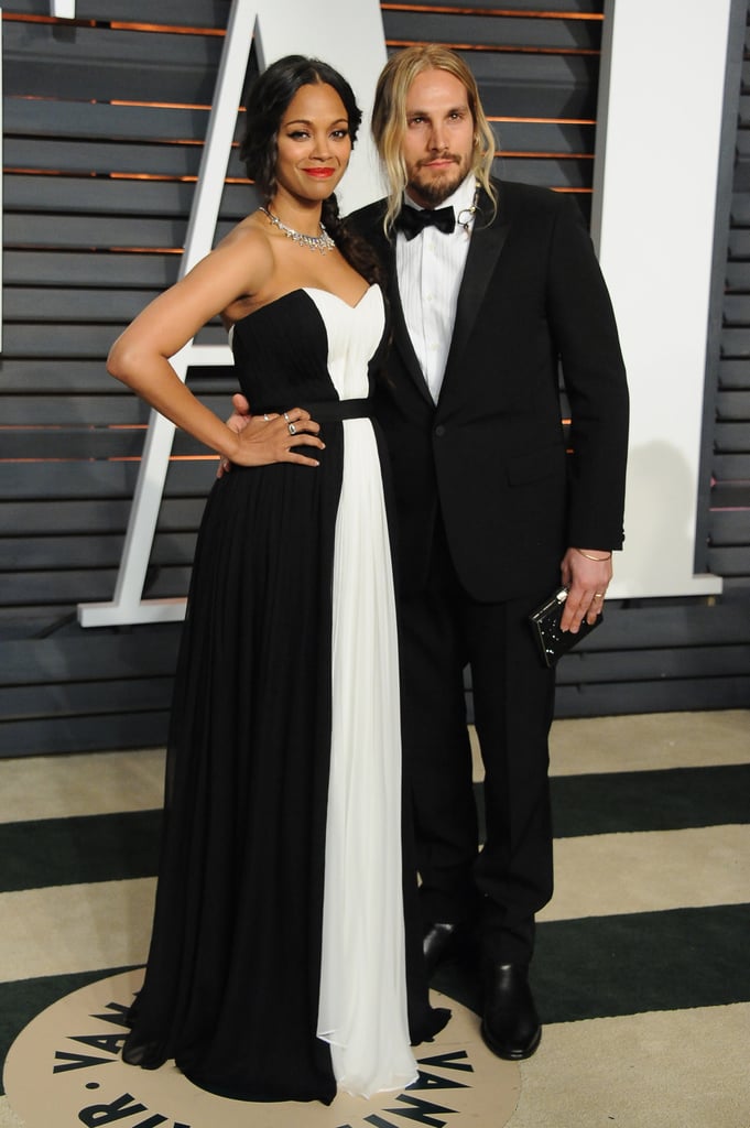 Zoe Saldana at the Oscars 2015 Pictures