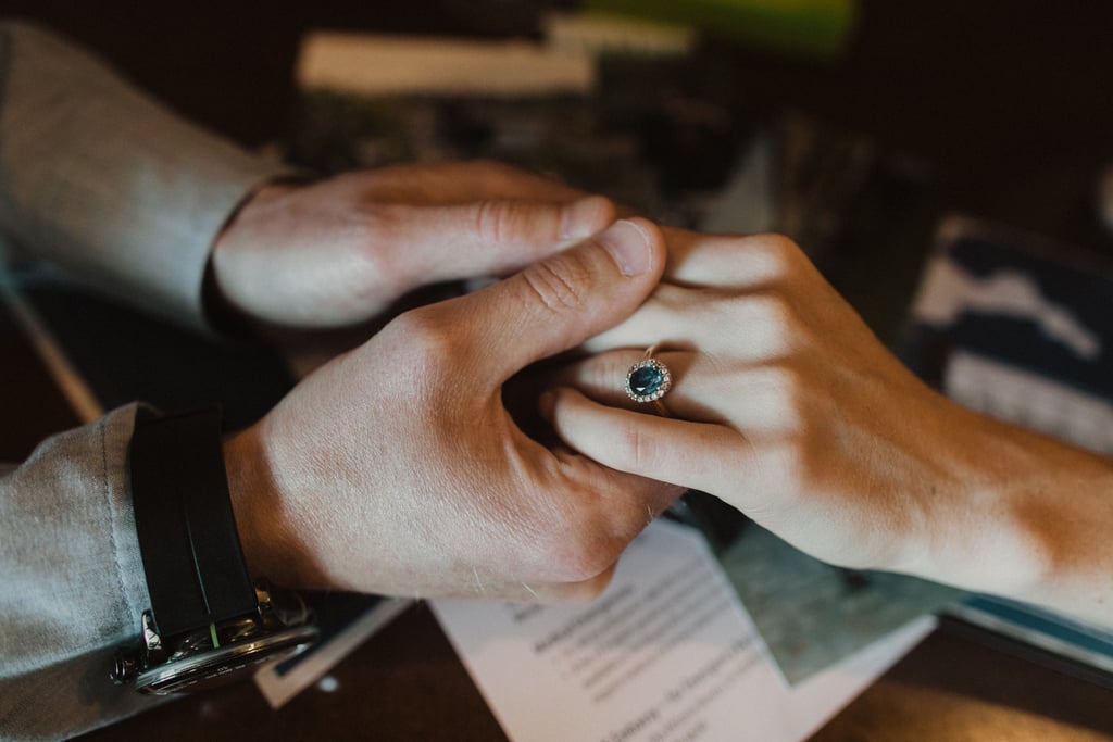 Olive Garden Engagement Shoot