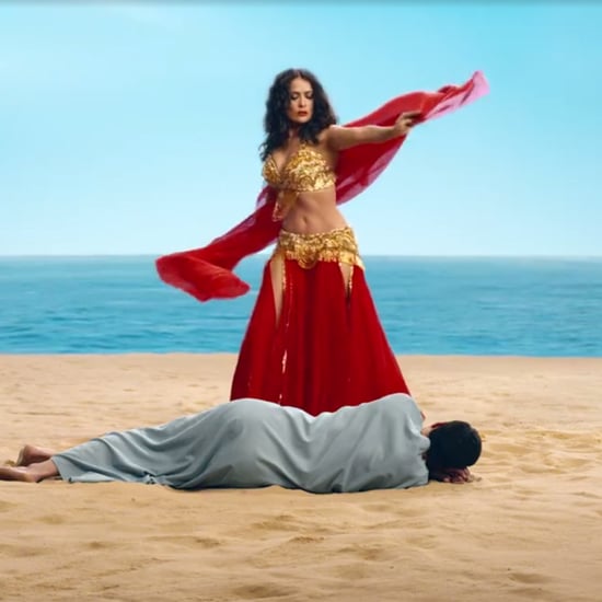 Salma Hayek Belly-Dancing Video