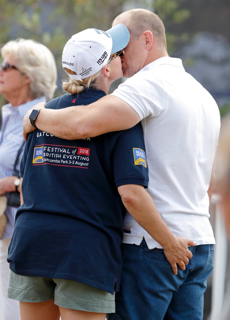 Zara and Mike Tindall at Festival of British Eventing 2018