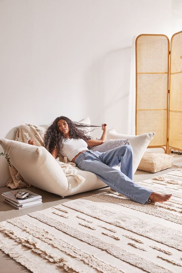 Convertible shop floor couch