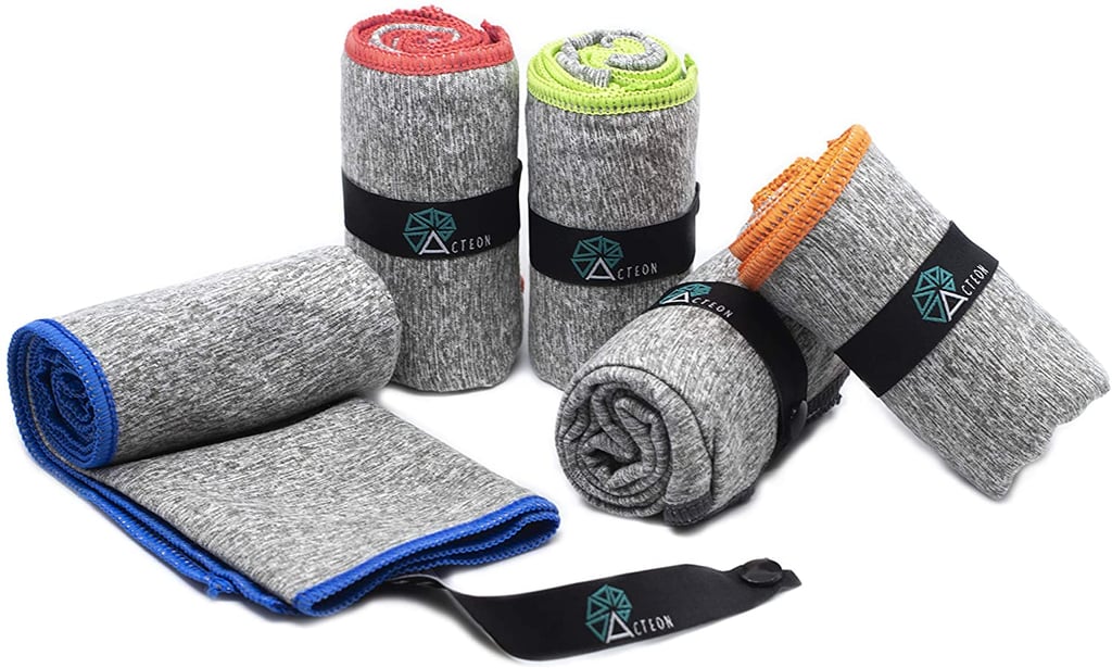 Easy to Store Towel: Acteon 5-Pack Microfibre Gym Towels