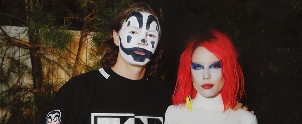 Halsey and Evan Peters at Halloween Party Pictures