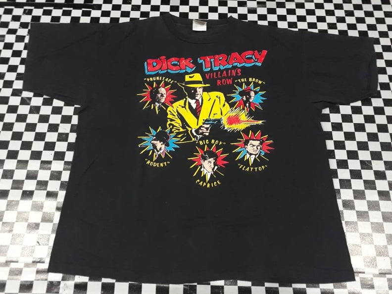 Etsy Rare Vintage '90s Dick Tracy T-Shirt