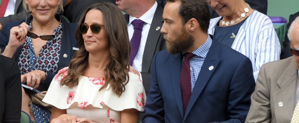 Pippa Middleton's Floral Dress at Wimbledon 2016
