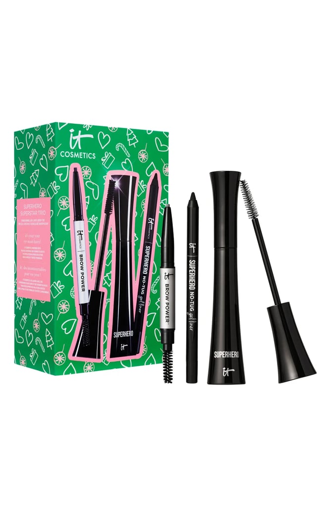 For Defined Eyes: IT Cosmetics Superhero Superstar Lash, Liner & Brow Set