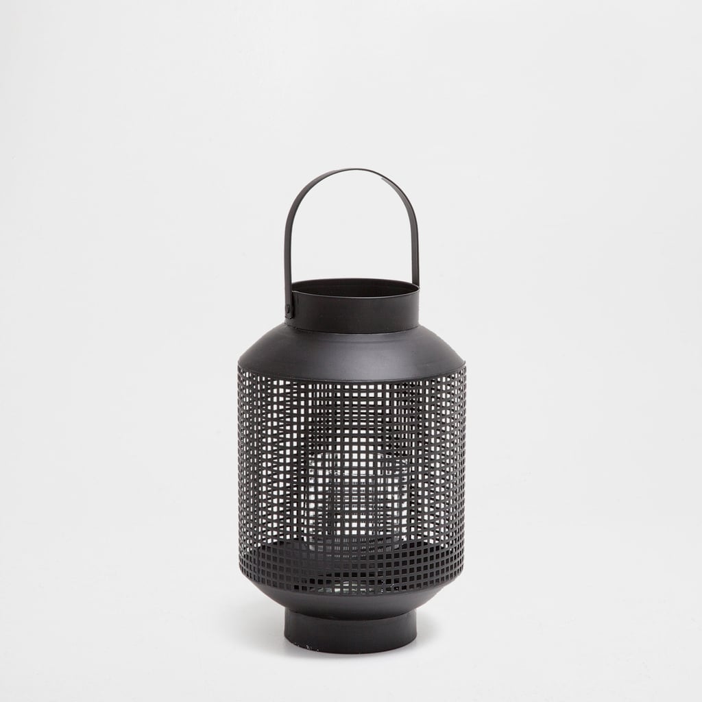 Black Metal Lantern ($50)