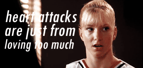 When She Says the Sweetest Thing to Santana