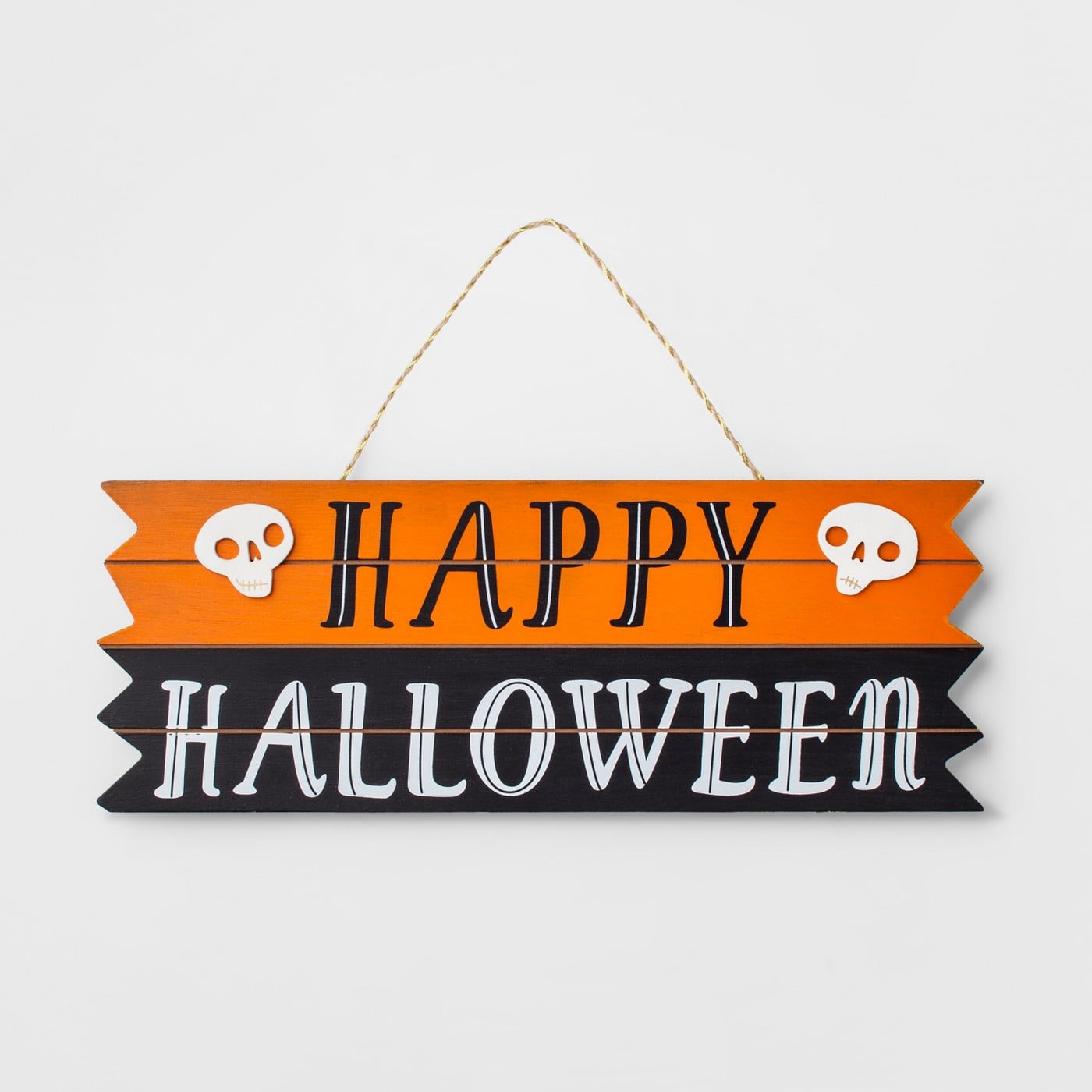 Happy Halloween Wooden Sign 2022 Hyde And Eek Boutique Happy Halloween Wood Hanging Sign Target S Halloween Products Are So Cheap It S Batty These Are All 10 And Under Popsugar Smart Living Photo 11