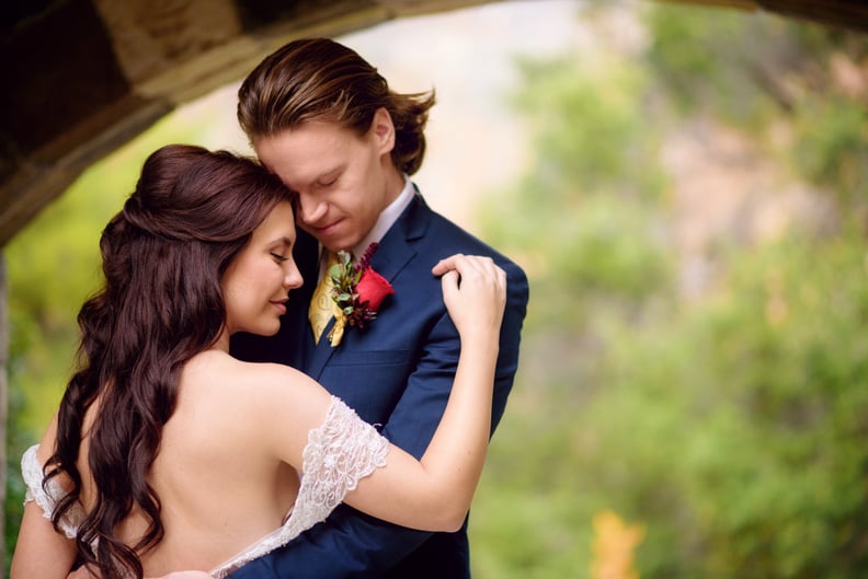 Real-Life Disneyland Belle Marries Her Prince in This Beauty and the Beast Shoot
