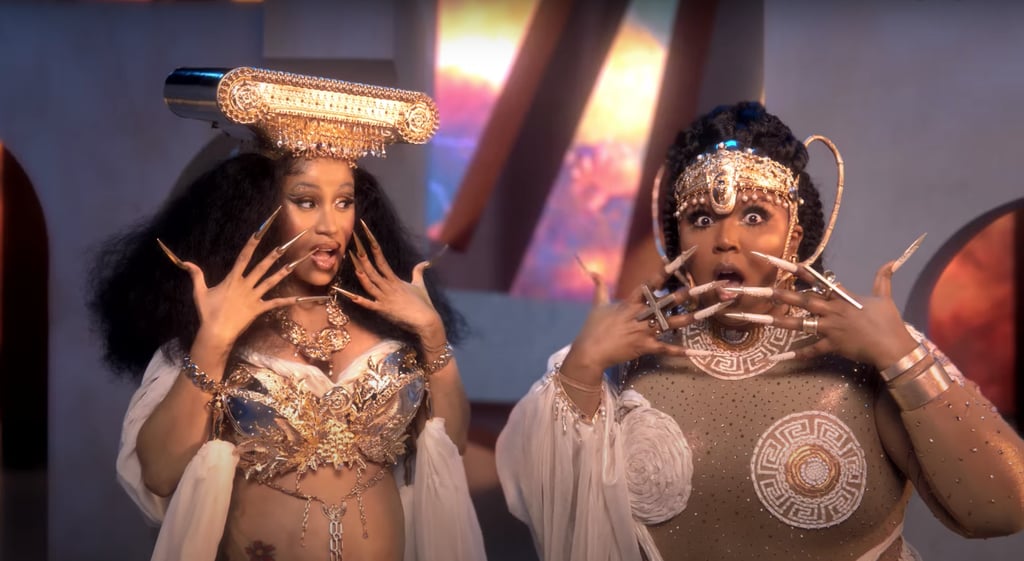 See Lizzo and Cardi B's Sexy Outfits in "Rumors" Music Video