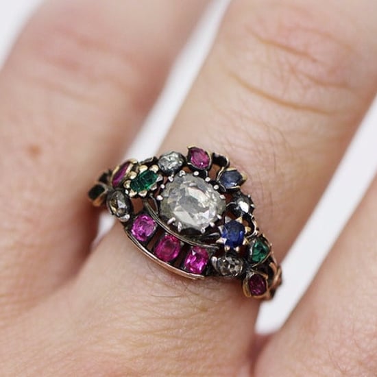 Colorful Engagement RIngs