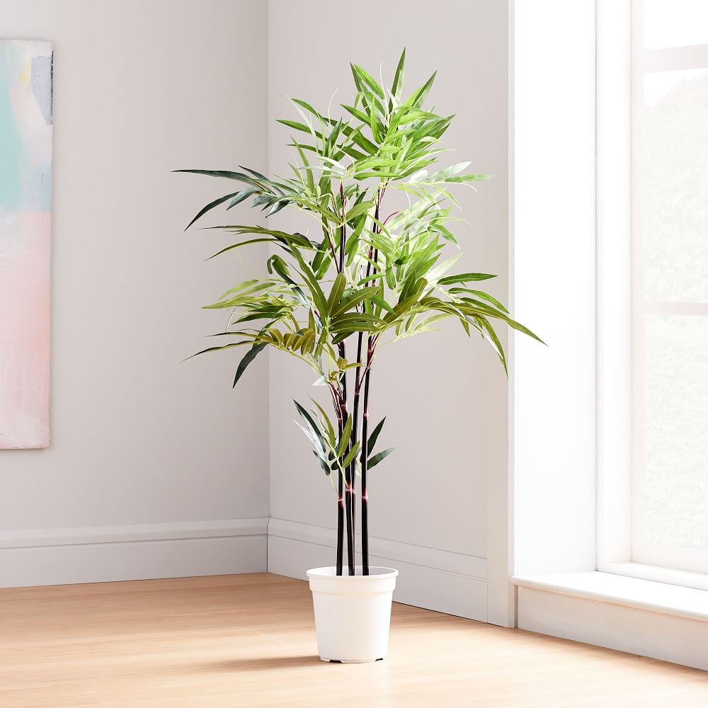 West Elm Faux Potted Green Fern Plant Tree The Best Sales and Deals