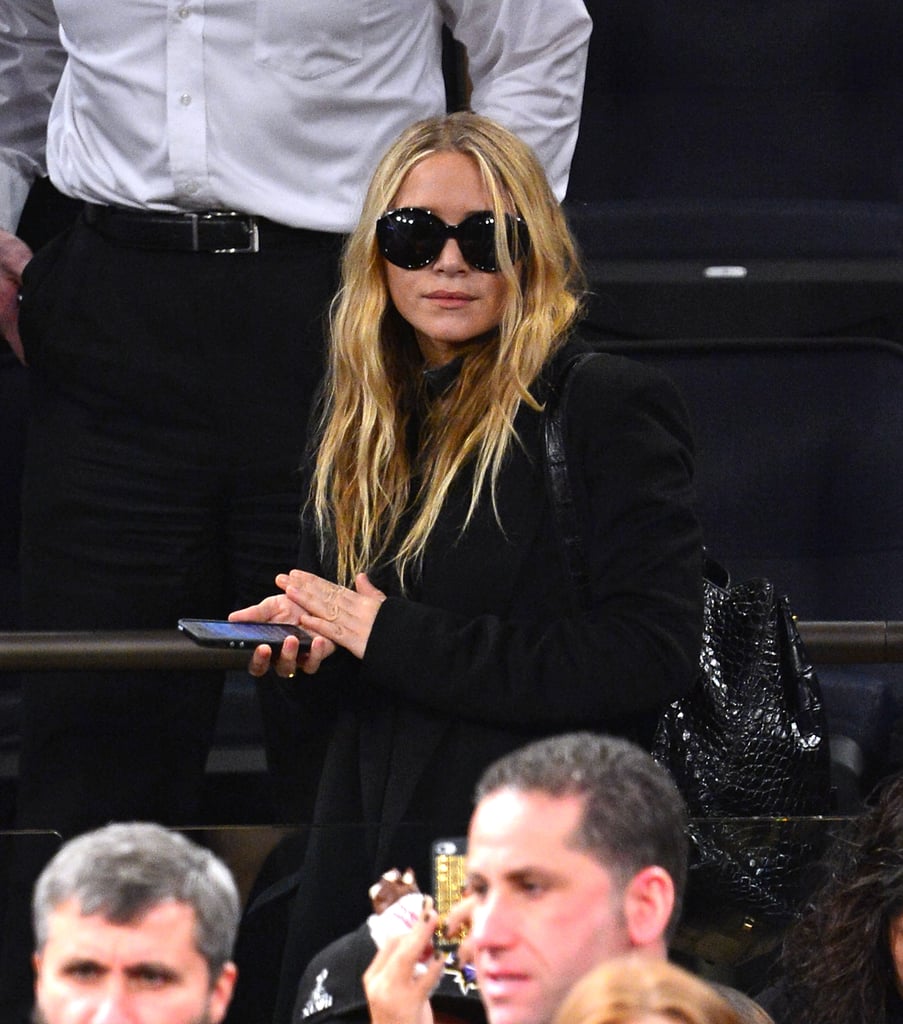 Mary-Kate wore a pair to the New York Knicks game in 2013.
