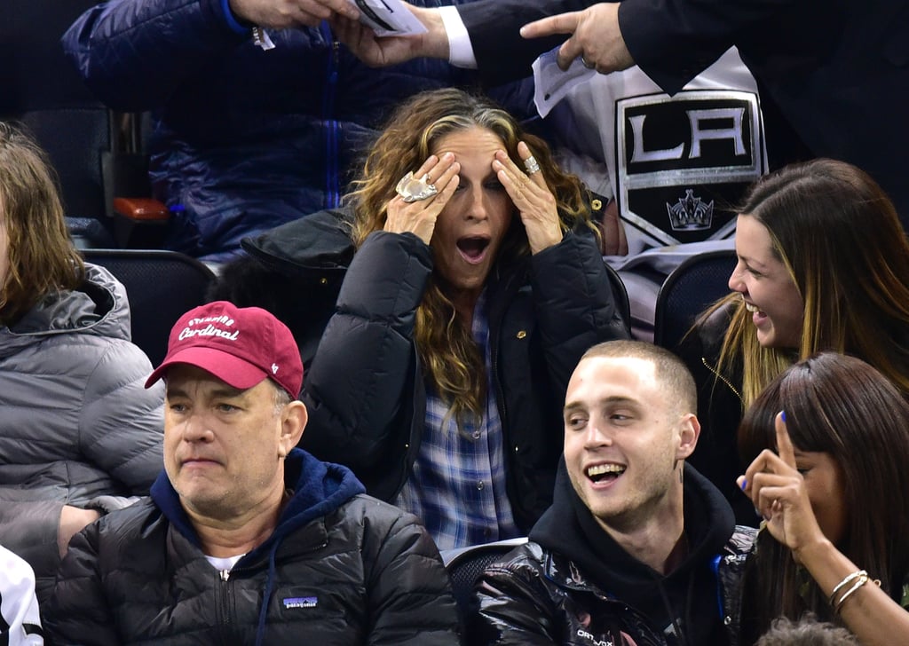 Sarah Jessica Parker Gives Tom Hanks a Look