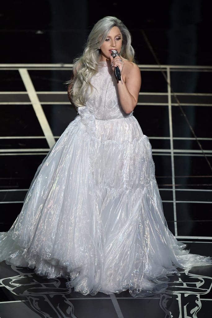On Stage at the 2015 Oscars