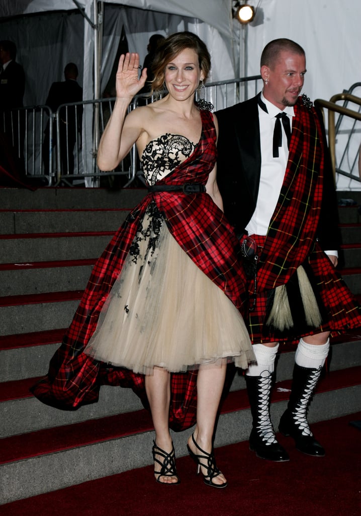 Sarah Jessica Parker and Alexander McQueen — 2006