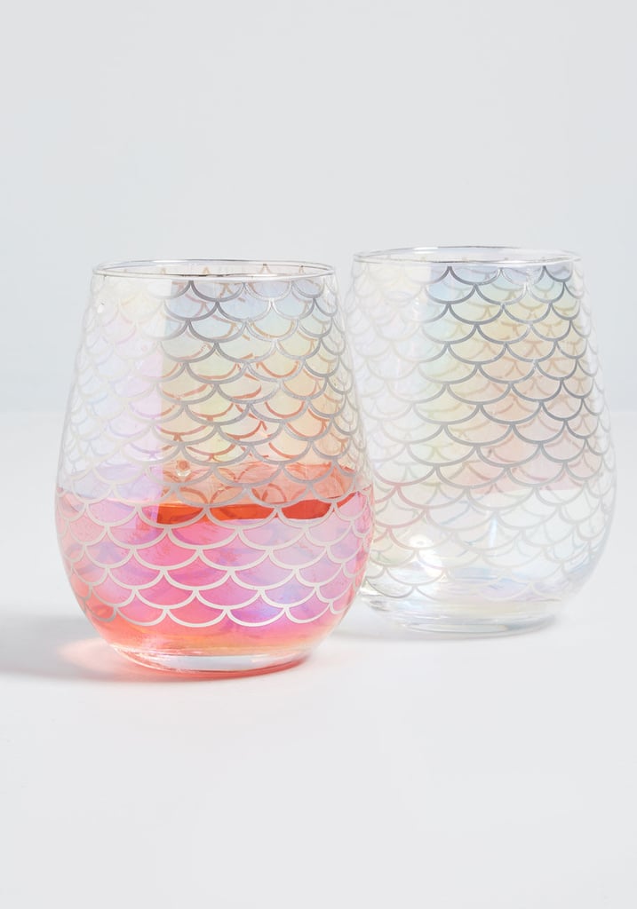 Mermaid to Order Glass Set Best Stocking Stuffers Under 25