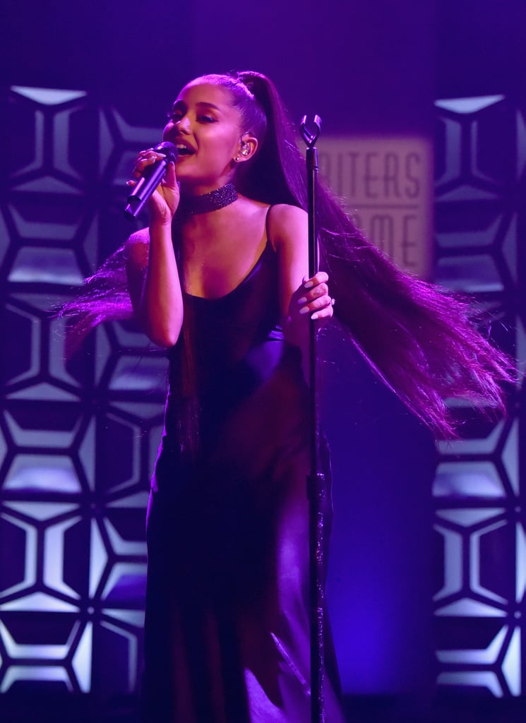 Ariana Grande at 2018 Songwriters Hall of Fame Dinner Photos