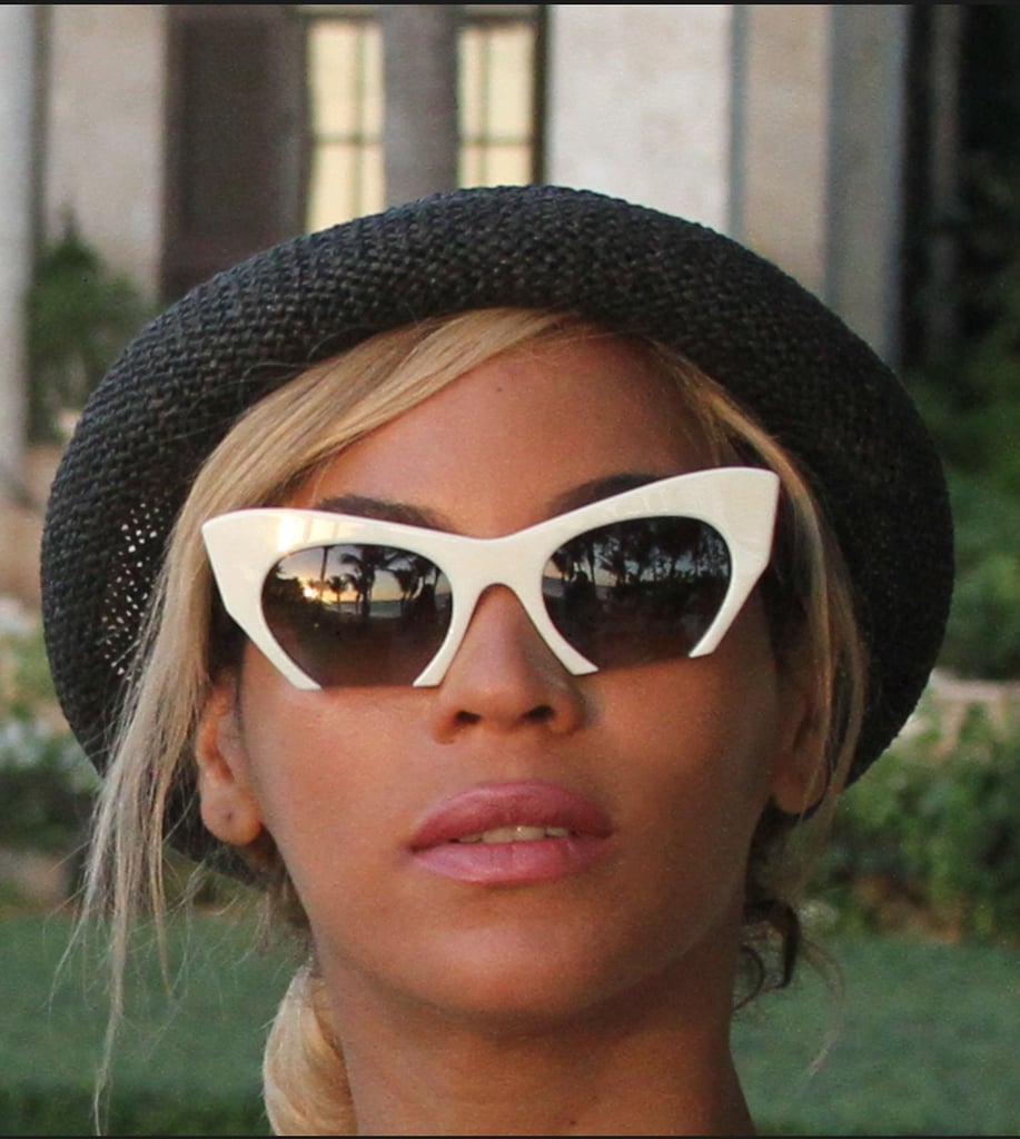 Statement shades are always a must. 
Source: Tumblr user Beyoncé Knowles