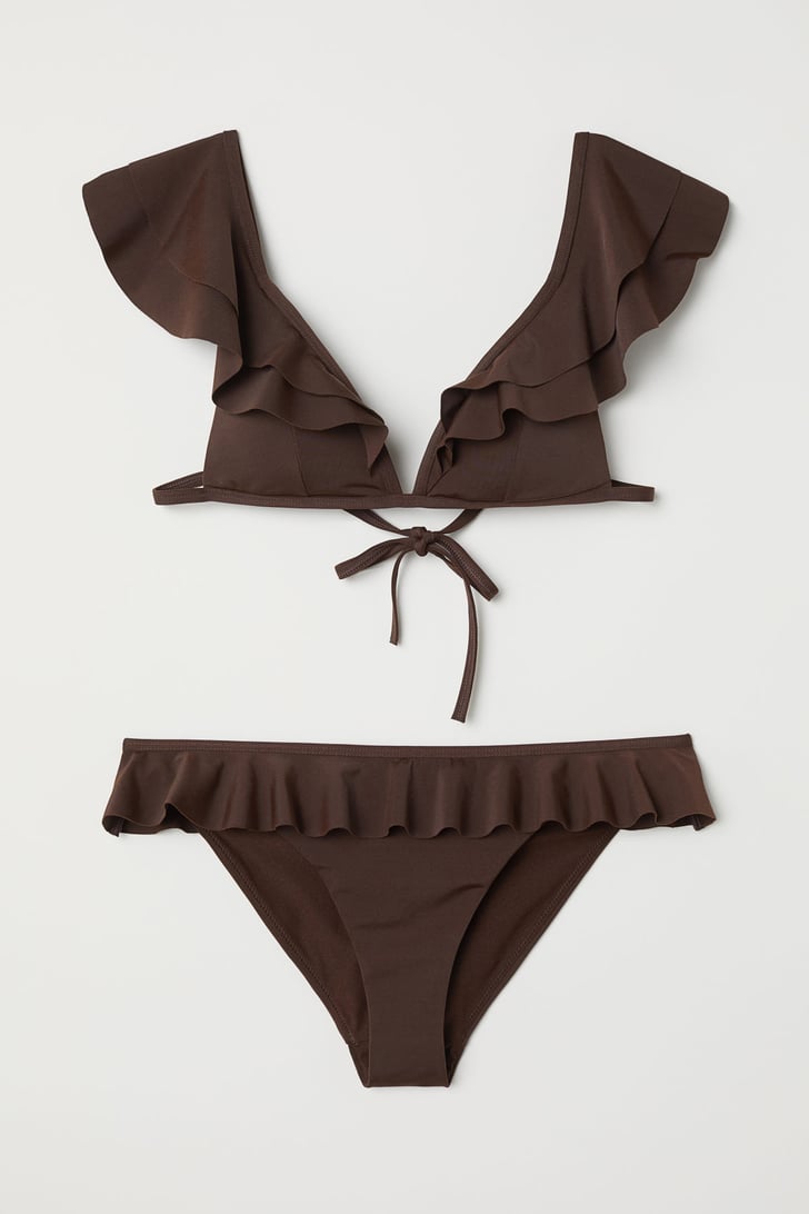H&M Bikini With Ruffles Best Nude Swimsuits 2018 POPSUGAR Fashion