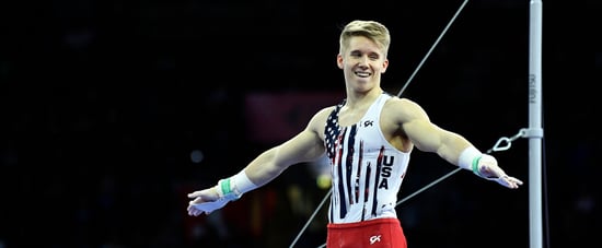 Shane Wiskus Determined to Finish After 3 High Bar Falls