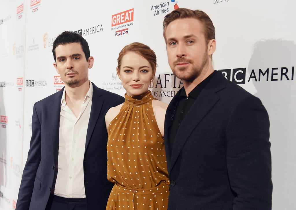 Ryan Gosling and Emma Stone at the BAFTA Tea Party 2017