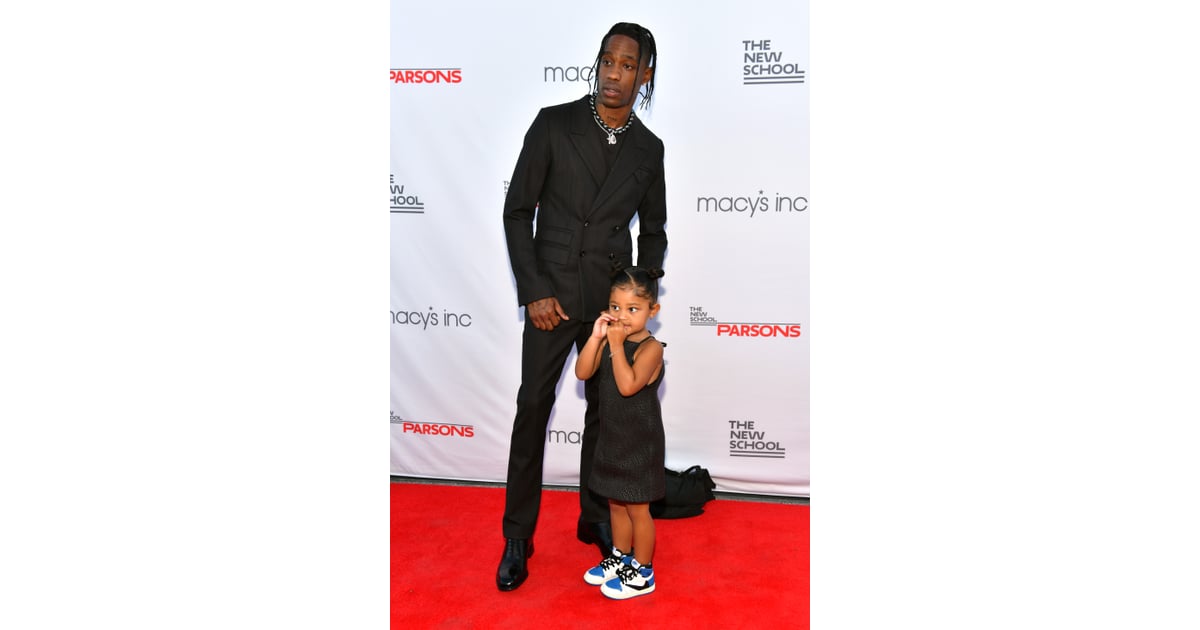 Kylie Jenner, Travis Scott Bring Stormi to Parsons Benefit ...